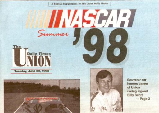 Billy Scott Featured In The Union Times 1998 - Gallery - Billy ...