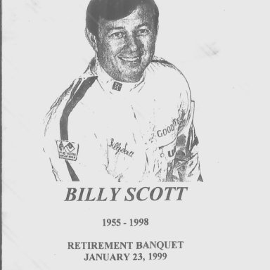 Billy Scott Racing Retirement Banquet - 1999