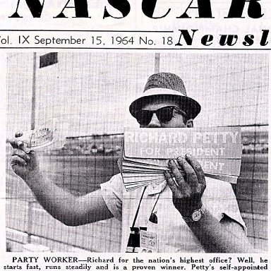 Nascar Newsletter 9/15/1964