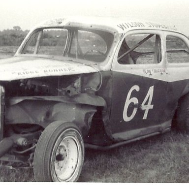 Roy Mayne's car he raced in late "50"