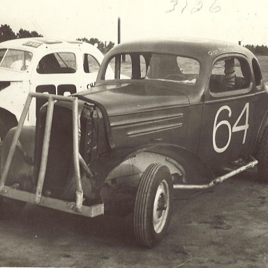 Roy Mayne's race car he raced in late "50"