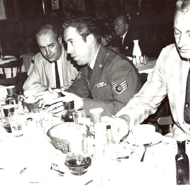 Roy Mayne in uniform & Tom Hunter