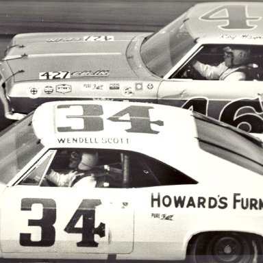 Wendell Scott & Roy Mayne side by side