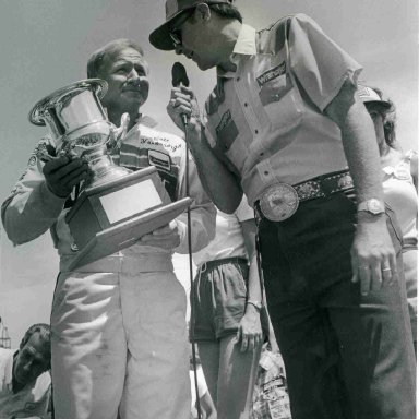 Cale Gets Pole Award