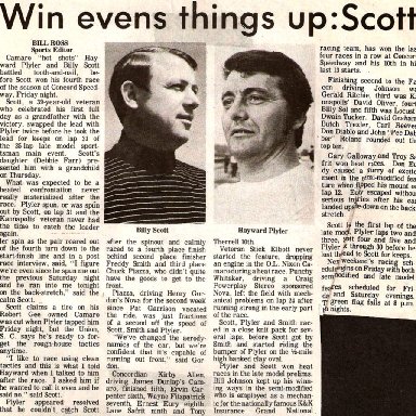 Battling Scott And Plyler 1970's