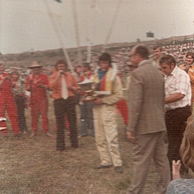 Neil Bee 1976 World Champ at Kalderkerken.