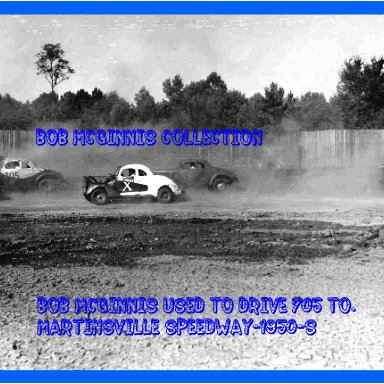 Bob Mcginnis-From Danville Va-At Martinsville Speedway