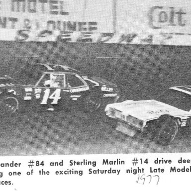 Sterling Marlin and Mike Alexander