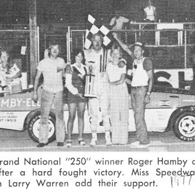 July 30, 1977 Roger Hamby