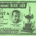 1968 Dixie 500 Race Ticket Featuring Dick Hutcherson