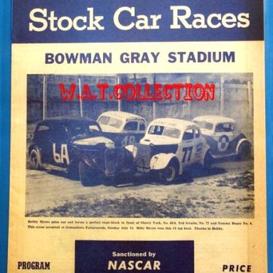 Bowman Gray Stadium N.C.