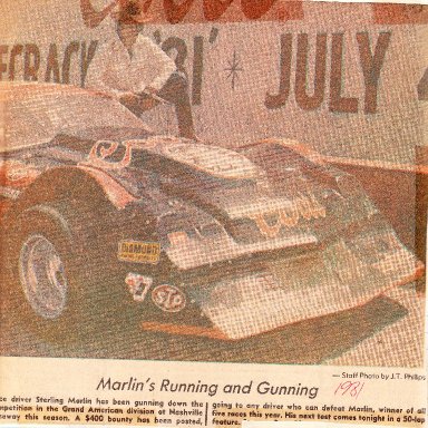 1981 Sterling Marlin