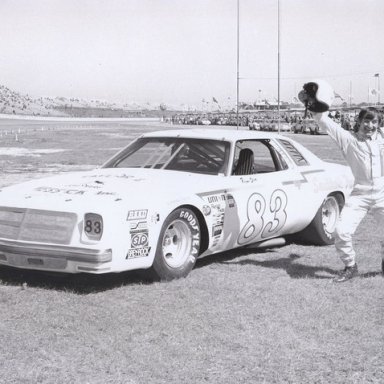 Ramo Stott pole winner 1976 Daytona 500
