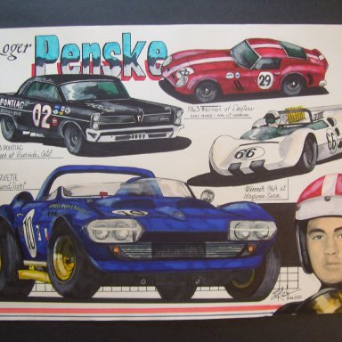 Roger Penske art work