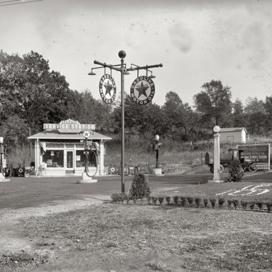Not Racing But Cool old 1920s Service Stations