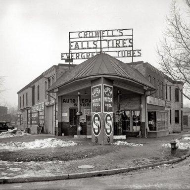 Not Racing But Cool old 1920s Service Stations