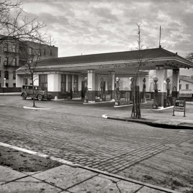 Not Racing But Cool old 1920s Service Stations
