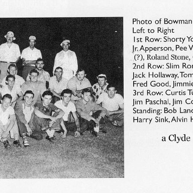 Bowman Gray Staduim N.C.-Good Group of Drivers -Clyde Mangum Photo