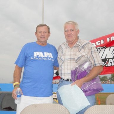 Billy Scott & Freddy Smith at Hall of Fame