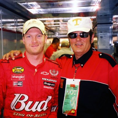 Dale Earnhardt, Jr. & Lee Roy Mercer