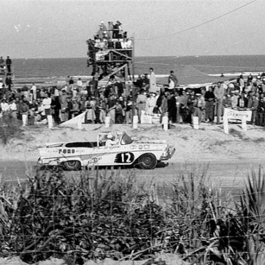 Daytona Beach 1958 Convertible Race