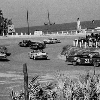 Daytona Beach 1958 Convertible Race