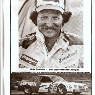 1980 Grand National Champion Dale Earnhardt