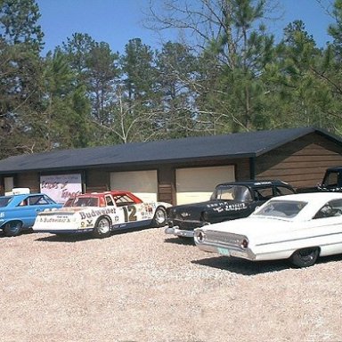 My vintage race car shop