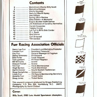 Metrolina Speedway Facts 1980s' 001
