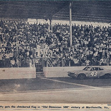 1968 Old Dominion 500 Martinsville