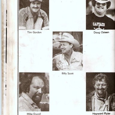 Some Of Metrolina Speedway's Celebs 1980s'