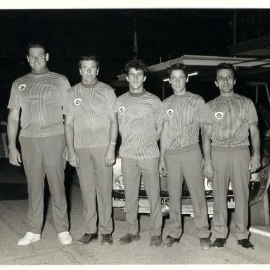 Tiger Tom Pistone and Tiny Lund in Their Pepsi Sponsor T-Shirts