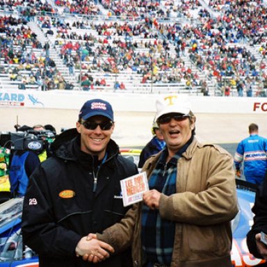 Kevin Harvick, Lee Roy Mercer, & Richard Childress