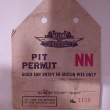 Islip Pit Pass