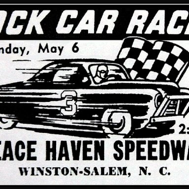 Peace Haven Speedway - May 6, 1956