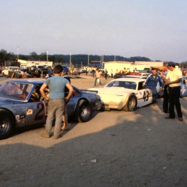 Don at the 1981 Oxford 250,#16 car is Stub Fadden