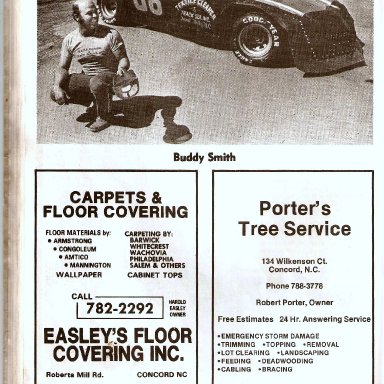 Buddy Smith a Metrolina Speedway Regular  1980s'