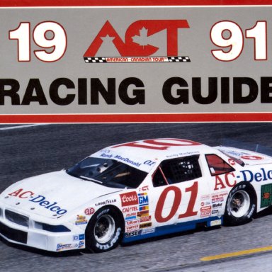 Randy MacDonaldon the cover of  the 1991 ACT Guide
