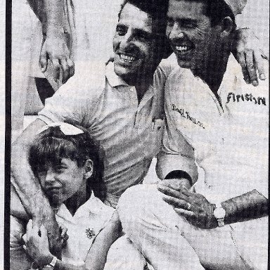 Tiger Tom Pistone and Chrissy with David Pearson