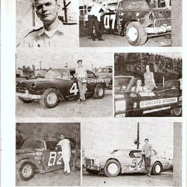 NAME THEM-- CONCORD SPEEDWAY SOUVENIR MAGAZINE 1960S'