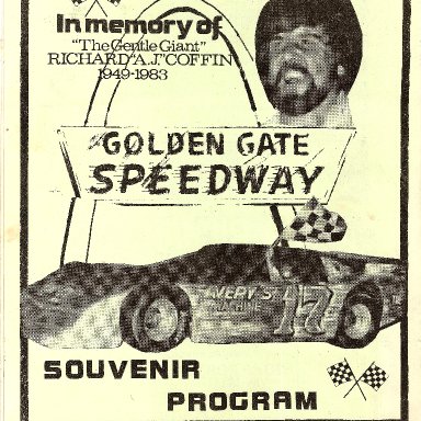 RC MEMORIAL PROGRAM '83