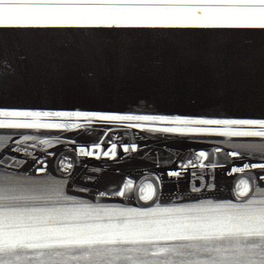 Neal Sceva and Robbie Dean battle