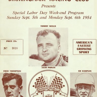 1954 Birmingham Program