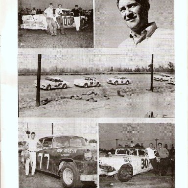 PAGE FROM CONCORD SPEEDWAY SOUVENIR MAGAZINE 1960S' 009