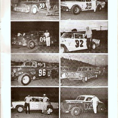 PAGE FROM CONCORD SPEEDWAY SOUVENIR MAGAZINE 1960S' 010