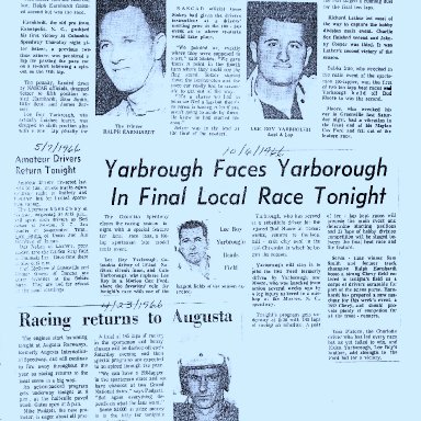 Earnhardt Wins Even Though He Didn't Win-Huh--1966