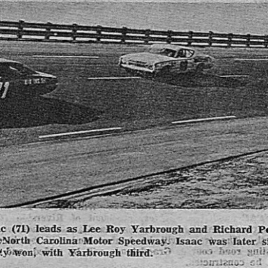 1968 American 500 Rockingham