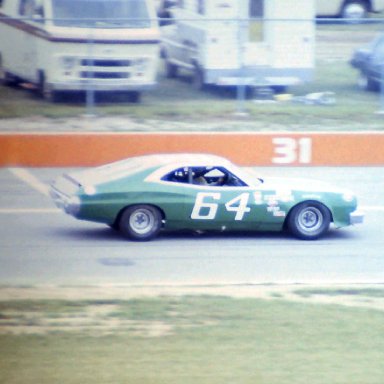 #64 Elmo Langley 1975 Champion Sprark Plug 400