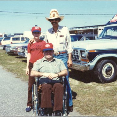 dad and richard petty 1980