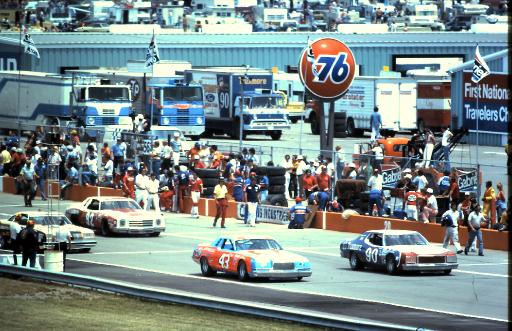 #90 Richard Brooks #43 Richard Petty #92 Skip Manning 1978 Gabriel 400 ...